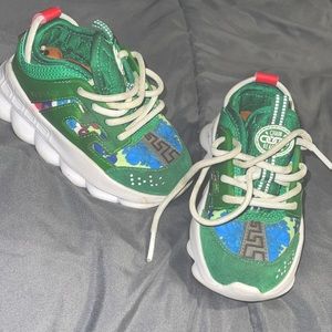 - Toddler Versace Chain Reaction Sneakers